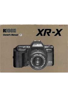 Ricoh XR X manual. Camera Instructions.